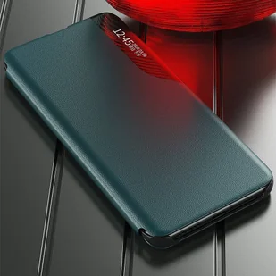 Eco Leather View Case elegancki futerał etui z klapką i funkcją podstawki Samsung Galaxy S21+ 5G (S21 Plus 5G) pomarańczowy - Etui i futerały do telefonów - miniaturka - grafika 10