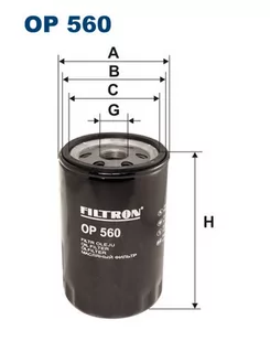 Filtron Filtr oleju OP 560 - Filtry oleju - miniaturka - grafika 1