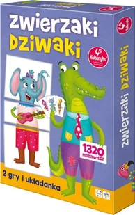 Promatek Zwierzaki dziwaki - Gry planszowe - miniaturka - grafika 2