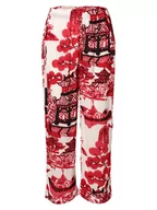 Piżamy damskie - Marie Lund - Damskie spodnie od piżamy, czerwony - miniaturka - grafika 1