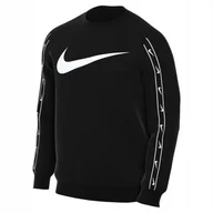 Swetry męskie - Bluza Męska Nike Dx2029 Czarna Sportowa Prezent Nike R. M - miniaturka - grafika 1