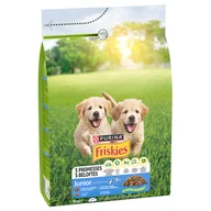 Sucha karma dla psów - Purina Friskies Purina Junior, Kurczak i warzywa - 3 kg - miniaturka - grafika 1