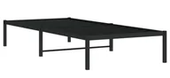 Łóżka - Czarne metalowe łóżko industrialne 90x200 cm K9-A98 - miniaturka - grafika 1