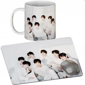 Podkładki pod mysz - Zestaw Kubek + Podkładka - Bts Kpop Boys Band - Prezent Wiele Wzorów + Imię - miniaturka - grafika 1