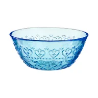 Miski i półmiski - Miseczka szklana 13 cm niebieska INDIGO - miniaturka - grafika 1