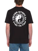 Koszulki męskie - Koszulka Volcom Counterbalance Bsc - Black - M - miniaturka - grafika 1