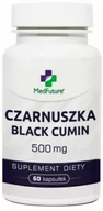 Suplementy naturalne - Medfuture Ekstrakt z czarnuszki 500 mg - 60 kapsułek - miniaturka - grafika 1