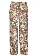 Spodnie damskie - Garcia Damskie spodnie non-denim, różowo-czerwone, XL, Rouge Red, XL - miniaturka - grafika 1