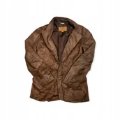 Kurtki damskie - Skórzana kurtka damska GUESS S - miniaturka - grafika 1