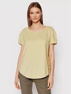 Koszulki i topy damskie - Benetton United Colors Of T-Shirt 3BVXE19E6 Beżowy Oversize - grafika 1