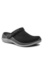 Klapki i japonki męskie - Crocs Klapki Literide 360 Clog 206708 Czarny - miniaturka - grafika 1