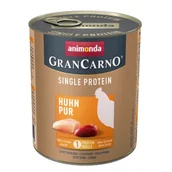 Mokra karma dla psów - animonda GranCarno Adult Single Protein Kurczak pur 6x800 g - miniaturka - grafika 1