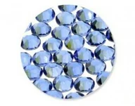 Ozdoby do paznokci - Cyrkonie do paznokci szklane SS5 Light Saphire 1440 szt paczka - miniaturka - grafika 1