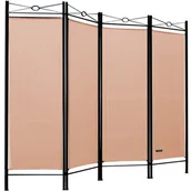 Parawany - Parawan metalowy Rożowy 180x163cm - miniaturka - grafika 1