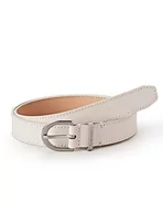 Paski - Calvin Klein Damski pasek CK Must Metal Loop RND 25 mm, Crystal Gray, 125, Krystalicznie szary - miniaturka - grafika 1
