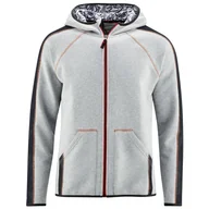Kurtki i kamizelki sportowe damskie - Bluza z kapturem RED CHILI Jolon ZIP Hoody grey melange S - miniaturka - grafika 1