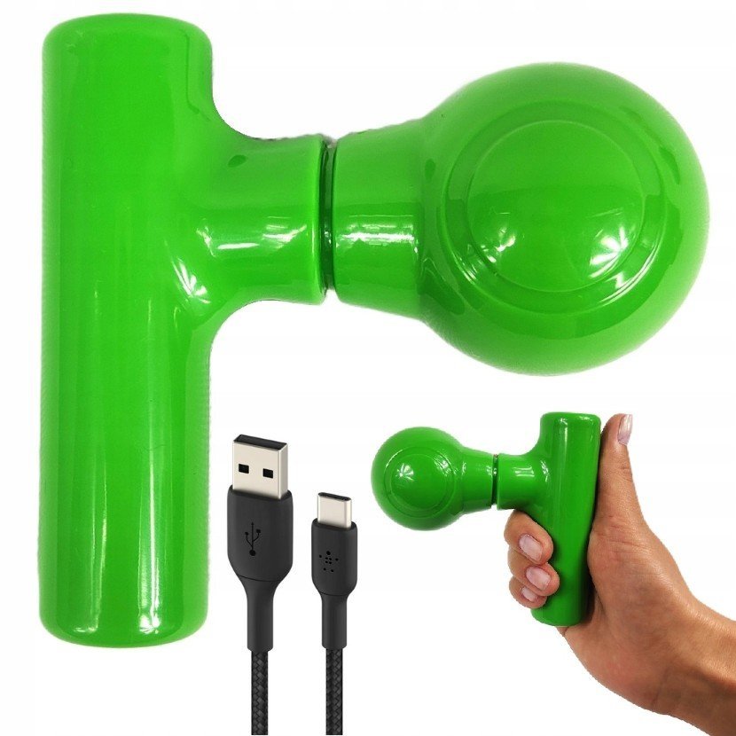 Pistolet Do Masażu Mini Masażer Pleców Karku Stóp Do Torebki Akumulatorowy