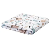 Prześcieradła dla dzieci - Prześcieradło z gumką na materace do łóżeczek dziecięcych STANDARD JEŻ 120x60 cm - miniaturka - grafika 1