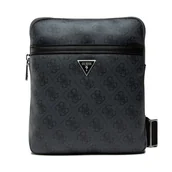 Torby męskie - Saszetka Guess Vezzola Smart Crossbody Flat HMEVZL P2223 Czarny - miniaturka - grafika 1