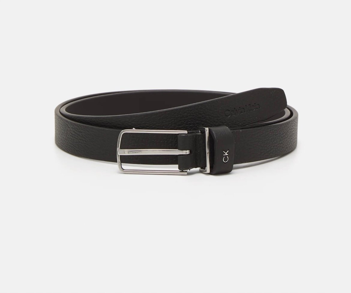 Pasek damski Calvin Klein czarny skora r. 100