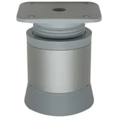 Zawiasy, okucia i inne akcesoria - Noga meblowa Fi-40 mm H-60 mm aluminium wysoki ślizg - miniaturka - grafika 1