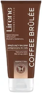 Balsamy i kremy do ciała - Lirene Perfect Tan brązujący balsam pielęgnacyjny do ciała Coffee Brulee 200ml - miniaturka - grafika 1