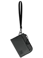 Portfele - Portfel podróżny Jack Wolfskin Wandermood Wallet - granite black - miniaturka - grafika 1