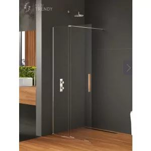 New Trendy EXK-4090 KABINA SMART WALK-IN 130x200 CZYSTE 8mm ACTIVE SHIELD - Kabiny prysznicowe - miniaturka - grafika 1