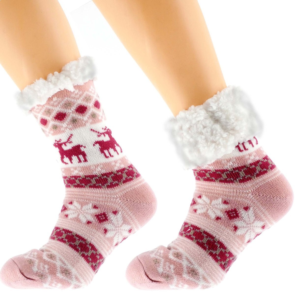 Ciepłe Skarpetki Damskie Norweskie 36-41, Wielokolorowe