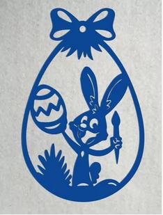 Pisanka z kartonu - Dekoratorstwo - miniaturka - grafika 1