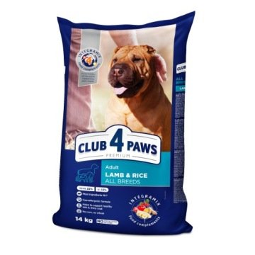 Club 4 paws PREMIUM Lamb Rice All Breeds 14 kg