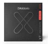 Struny gitarowe  - DAddario XTE1052, XT struny do gitary elektrycznej niklowana stal, lekka góra/ciężki spód, 10-52 XTE1052 - miniaturka - grafika 1