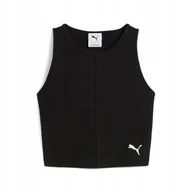 Koszulki i topy damskie - PUMA TOP WARDROBE ESS RIBBED 62976501 r M - miniaturka - grafika 1