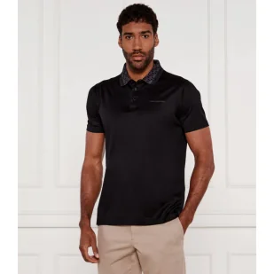 Karl Lagerfeld Polo Regular Fit - Koszule męskie - miniaturka - grafika 1