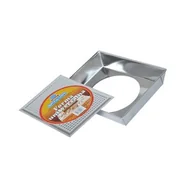 Formy do ciast - Blacha do pieczenia z wyjmowanym dnem 36 x 23,5 x 6 cm srebrny - miniaturka - grafika 1