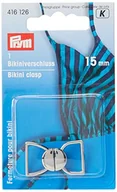 Paski - Prym bikini i pasek zapięcie haczyk metal 15 mm srebrny kol - miniaturka - grafika 1