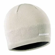 Czapki i chusty sportowe damskie - Czapka Salomon Plaza Taupe - miniaturka - grafika 1