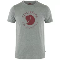 Koszulki sportowe męskie - Koszulka męska Fjällräven Fox T-shirt M Rozmiar: M / Kolor: szary - miniaturka - grafika 1