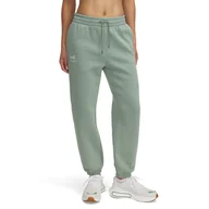 Spodnie damskie - Damskie Spodnie UNDER ARMOUR UA ICON FLEECE JOGGER 1373034-349 – Oliwkowy - miniaturka - grafika 1