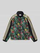 Swetry dla dziewczynek - Bluza dresowa na zamek błyskawiczny, krój regular fit - miniaturka - grafika 1