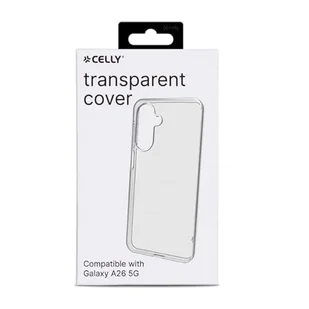 Etui na telefon Celly Samsung A26 Przezroczyste - Marka: Celly - EAN: 8021735220671 - Etui i futerały do telefonów - miniaturka - grafika 1