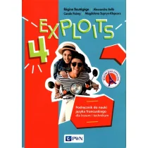 Exploits 4 Podręcznik do nauki języka francuskiego - Podręczniki dla liceum - miniaturka - grafika 1