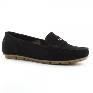 Mokasyny damskie zamszowe CARINII - Carinii - Mokasyny damskie - miniaturka - grafika 1