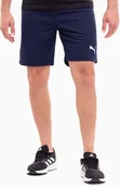 Spodenki męskie - Spodenki męskie Puma teamRISE Short Peacoat granatowe 704942 06-3XL - miniaturka - grafika 1