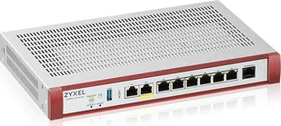 Zapora sieciowa ZyXEL Zyxel USG FLEX100 H Series, 7 Gigabit user-definable ports, 1*1G PoE+, 1*USB with 1 YR Security bundle - Firewalle sprzętowe - miniaturka - grafika 1