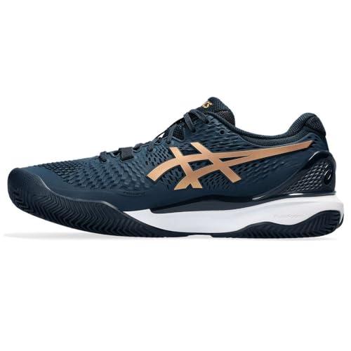 ASICS Gel-Resolution 9 Clay, Męskie trampki, French Blue Pure Gold, 39.5 EU