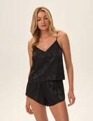Piżamy damskie - Piżama Jasmina - czarny L - miniaturka - grafika 1