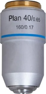 Mikroskop Levenhuk Obiektyw planarno-achromatyczny Levenhuk MED 40x - Mikroskopy i lupy - miniaturka - grafika 1