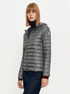 Jott Kurtka puchowa Cloe P000WDOW01 Szary Slim Fit - Kurtki damskie - miniaturka - grafika 1