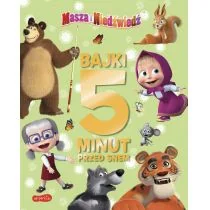 Masza i Niedźwiedź Bajki 5 minut przed snem 3 Nowa - Pedagogika i dydaktyka - miniaturka - grafika 1